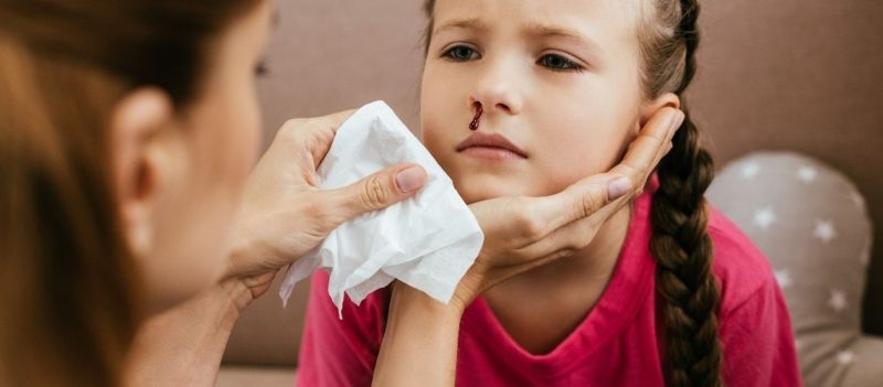 Cocuklarda Burun Kanamasi Epistaksis